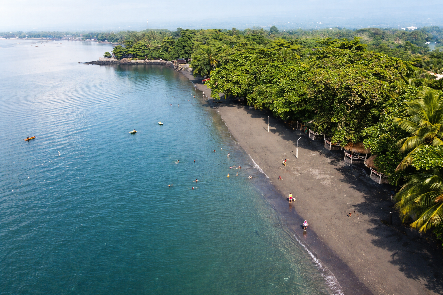 Fine Black Sand Beach